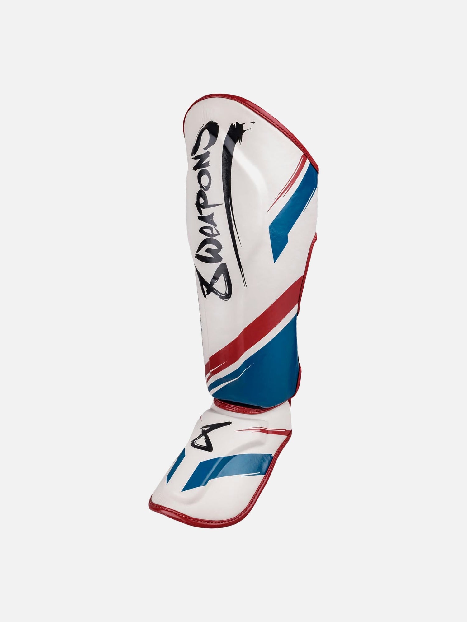 8 WEAPONS Shin guards Shift – White/Navy/Red