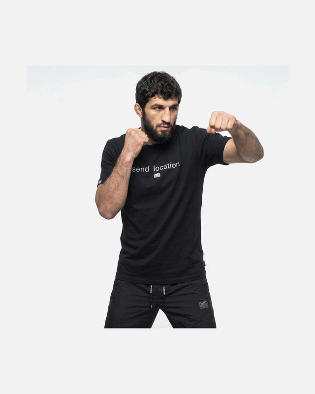 Phantom Athletics T-Shirt Send Location - Zwart