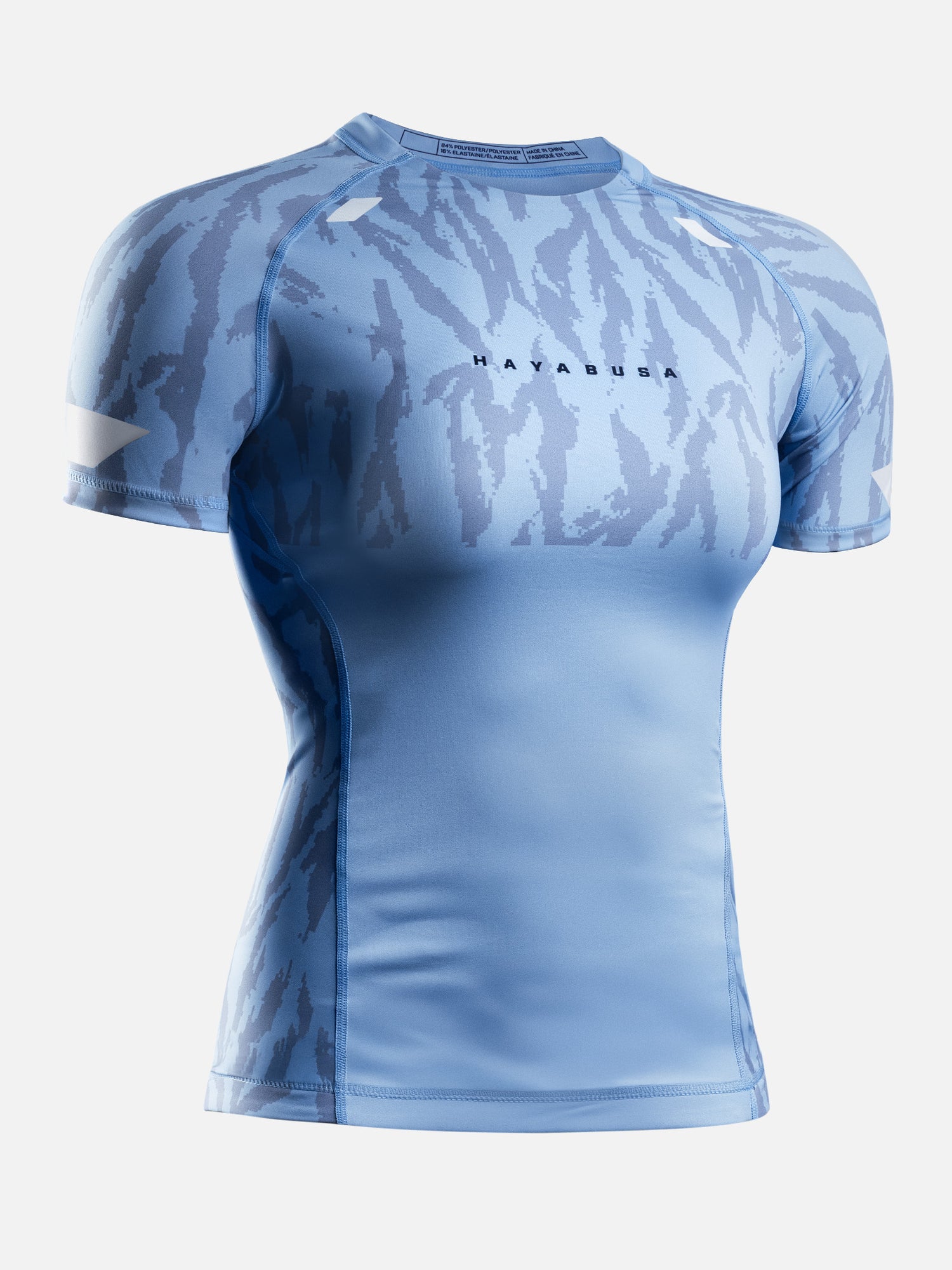 Rashguard Hayabusa Apex Vantage Manches Courtes Femme – Bleu