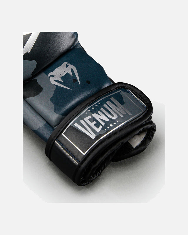 Venum Luvas de MMA Elite Camo – Azul-marinho-escuro/Azul
