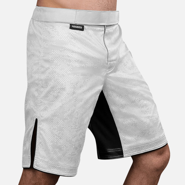 Hayabusa MMA Shorts Hexagon – White