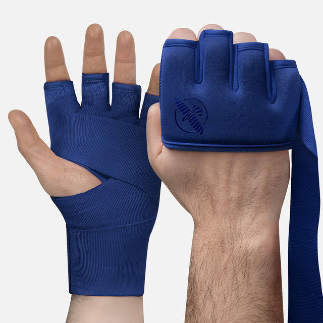 Hayabusa Hand Wraps Knuckle Guard – Blue