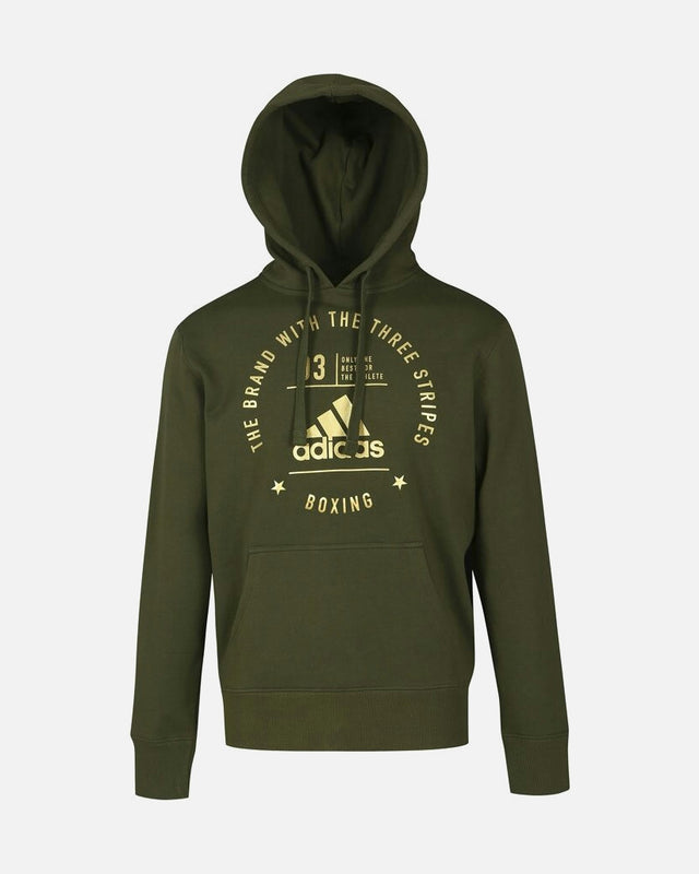 Adidas Hoodie Community Boxing – Green/Gold