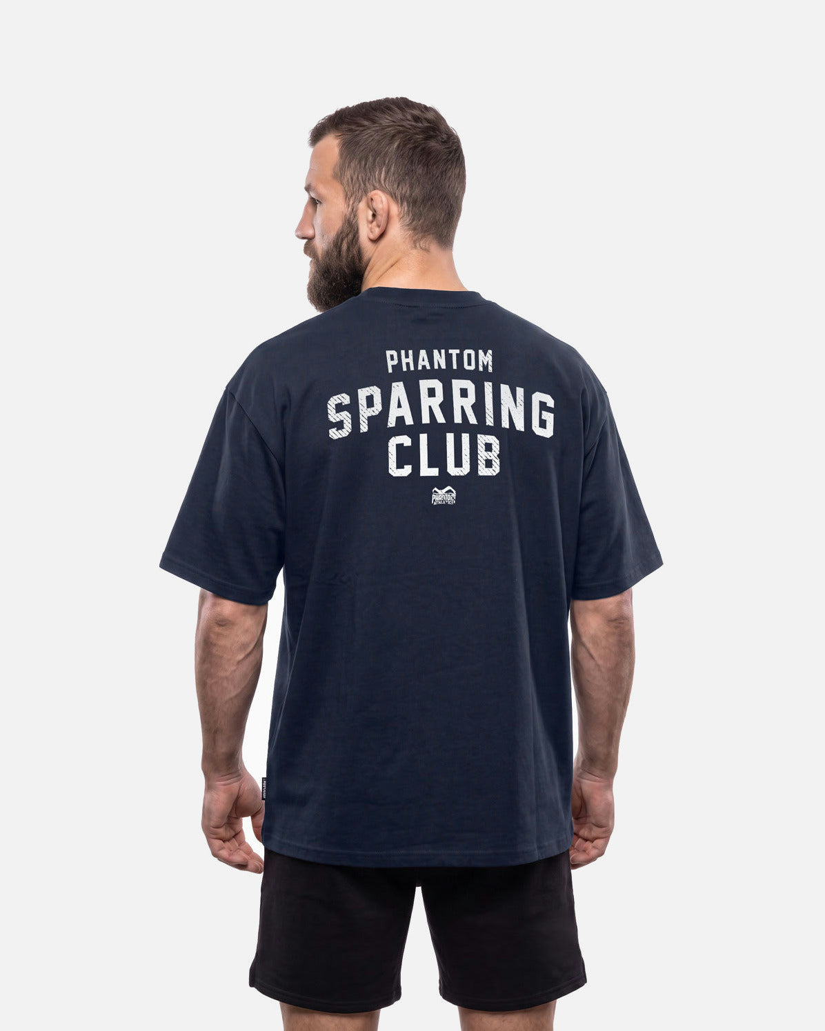 Phantom Athletics T-Shirt Sparring Club Oversize Heavy - Marineblauw