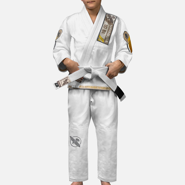 Hayabusa BJJ Gi Ascend Kids – White
