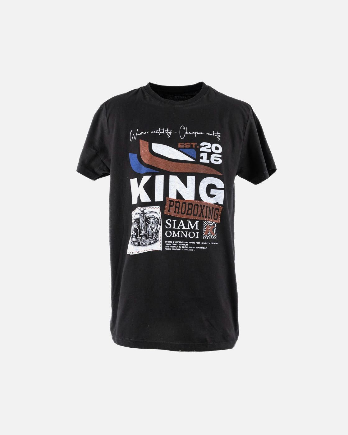 King Pro Boxing T-Shirt Omnoi – Black