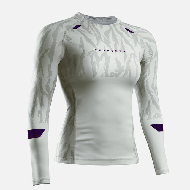 Hayabusa Rashguard Apex Vantage Long Sleeves Women's – Beige