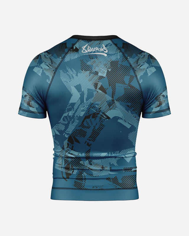 8 WEAPONS Rashguard Hit 2.0 – Dark Blue/Black