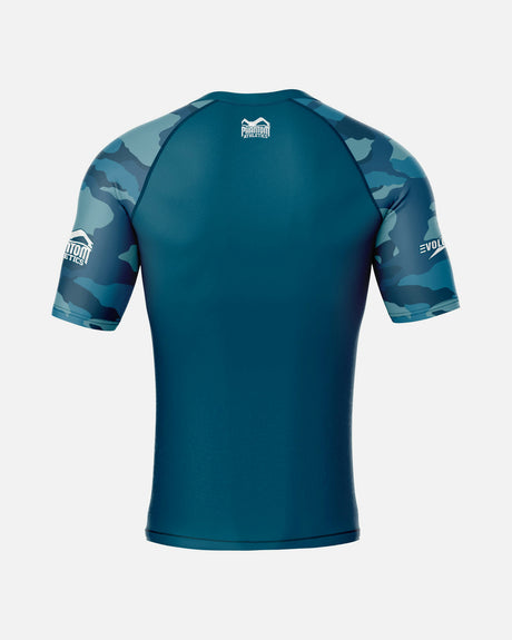 Rashguard Phantom Athletics Warfare – Camuflaje Azul Marino