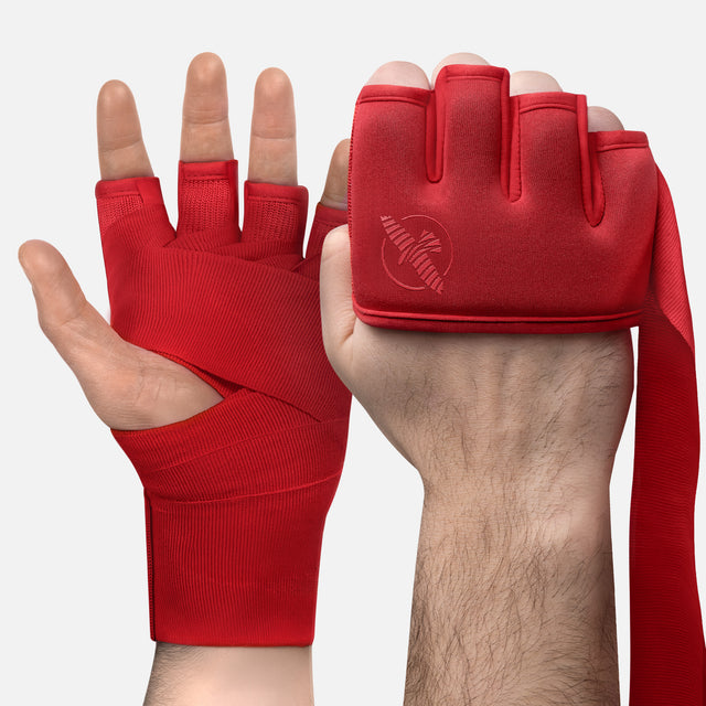 Hayabusa Hand Wraps Knuckle Guard – Red