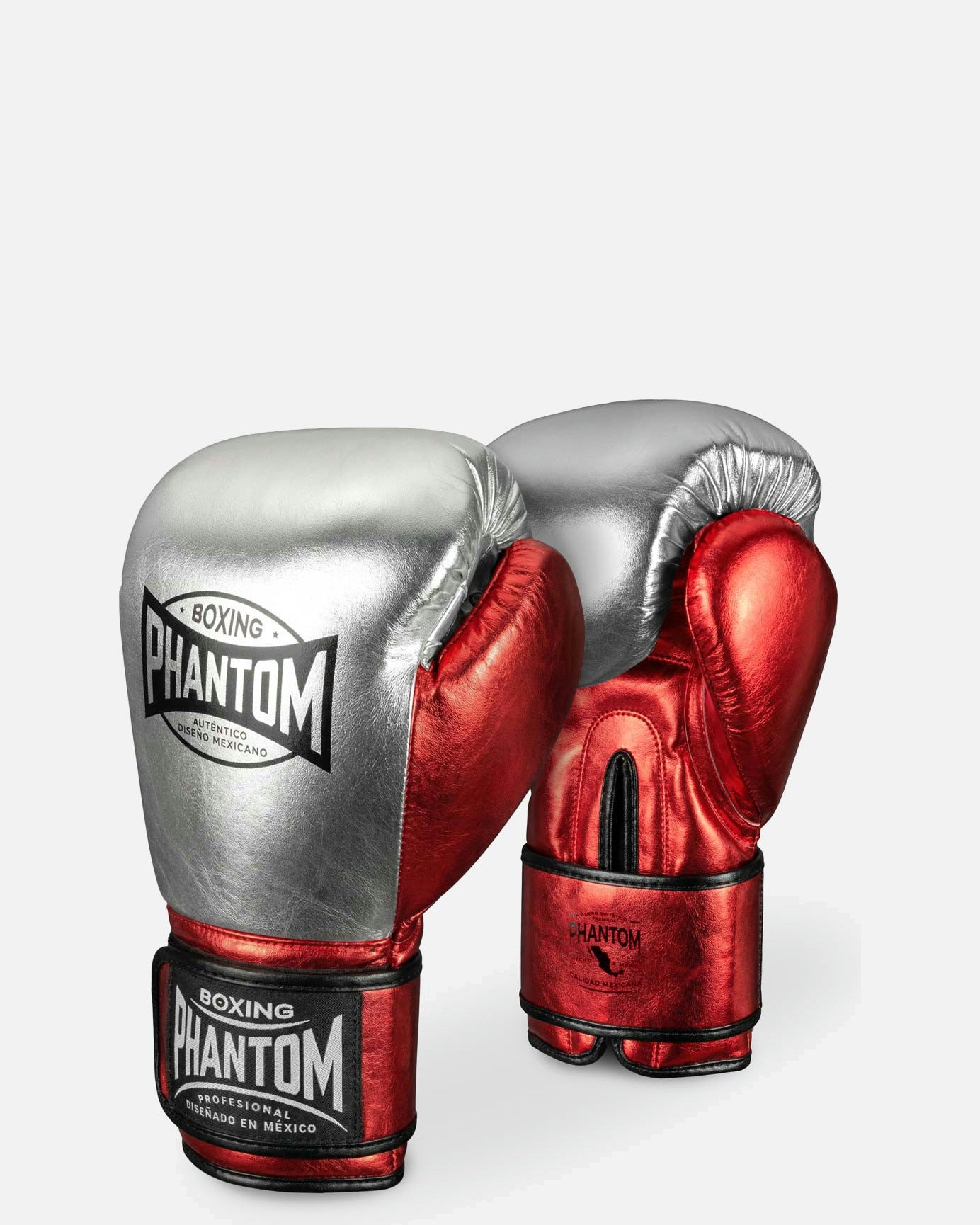 Phantom Athletics Bokshandschoenen Mexico - Zilver/Groen/Rood
