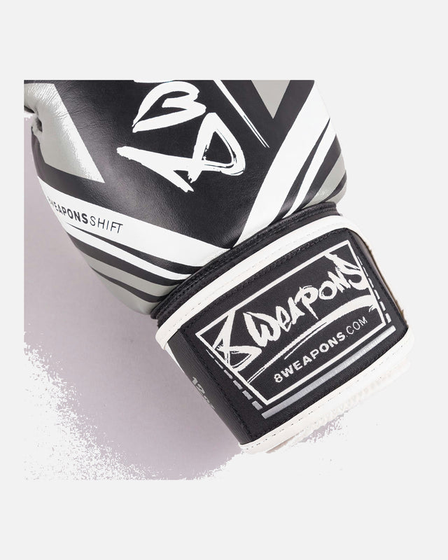 8 WEAPONS Boxing gloves Shift – Black/White