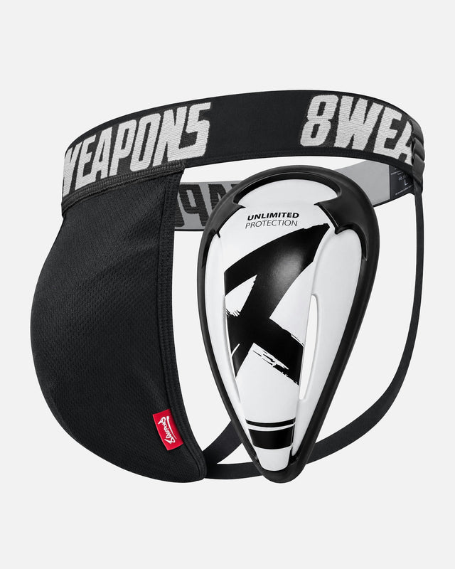 8 WEAPONS Groin Guard Unlimited – Black/White