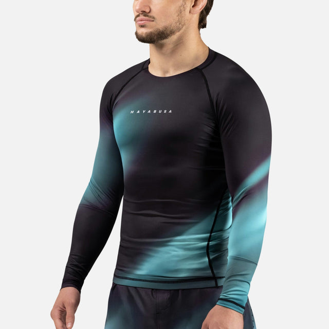 Hayabusa Rashguard Apex Nova Lange Mouwen - Turquoise