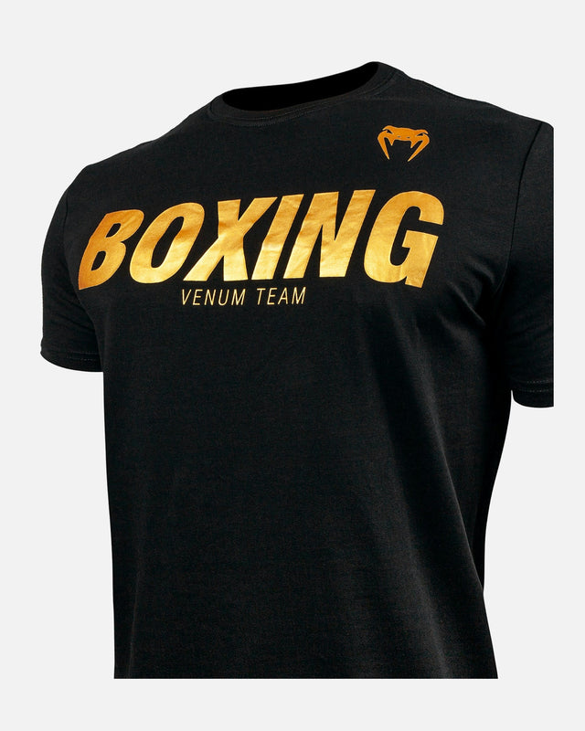 Venum T-Shirt VT – Black/Gold