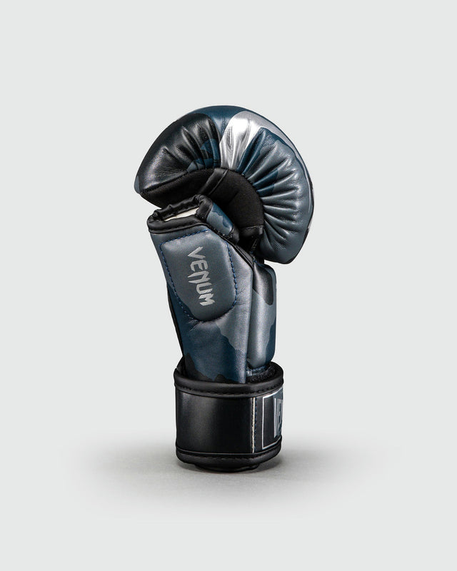 Venum Luvas de MMA Elite Camo – Azul-marinho-escuro/Azul