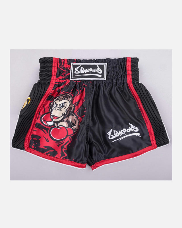 8 WEAPONS Muay Thai Shorts Joe – Black/Red