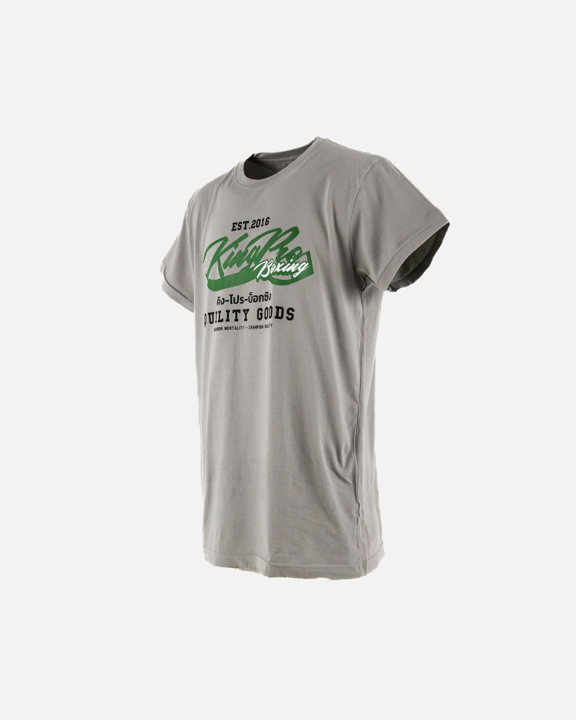 King Pro Boxing T-Shirt Signature – Grey
