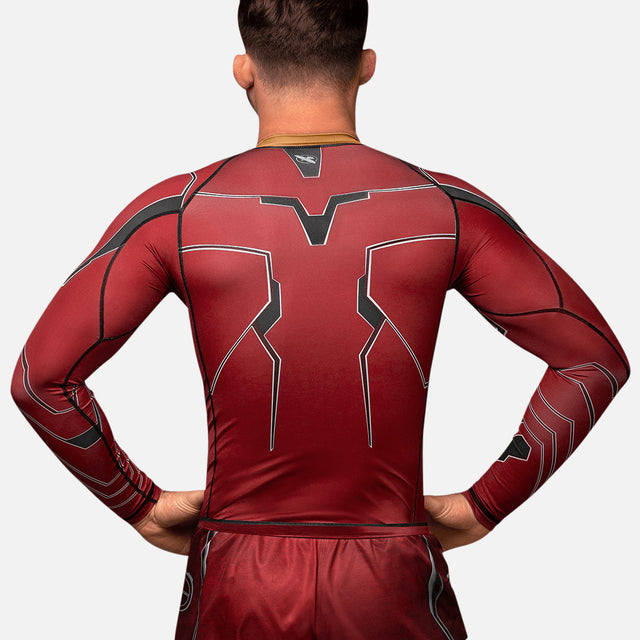 Marvel Rashguard Long Sleeves Iron Man – Red