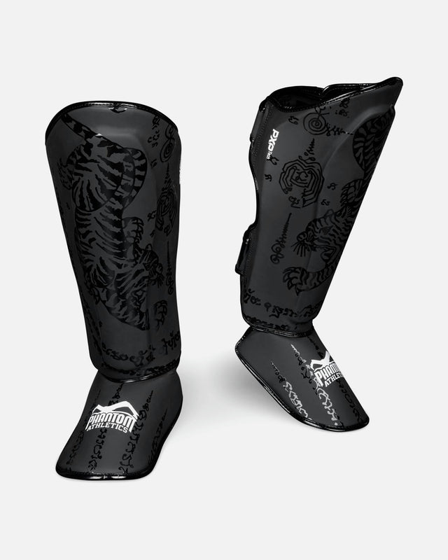 Espinilleras Phantom Athletics Muay Thai – Negro