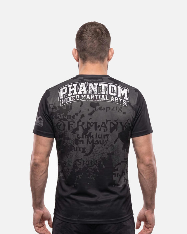 Phantom Athletics Training Shirt EVO Germany Silver Eagle – Black/Grey