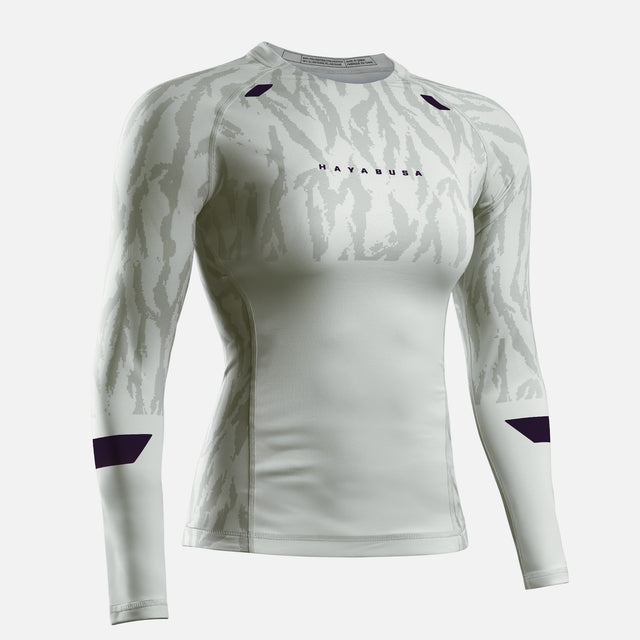 Hayabusa Rashguard Apex Vantage Long Sleeves Women's – Beige