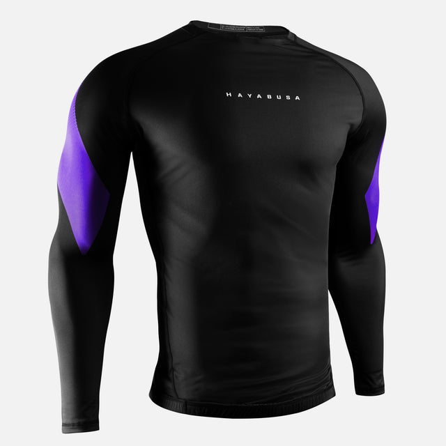 Hayabusa Rashguard Pro Ranked Long Sleeve – Purple