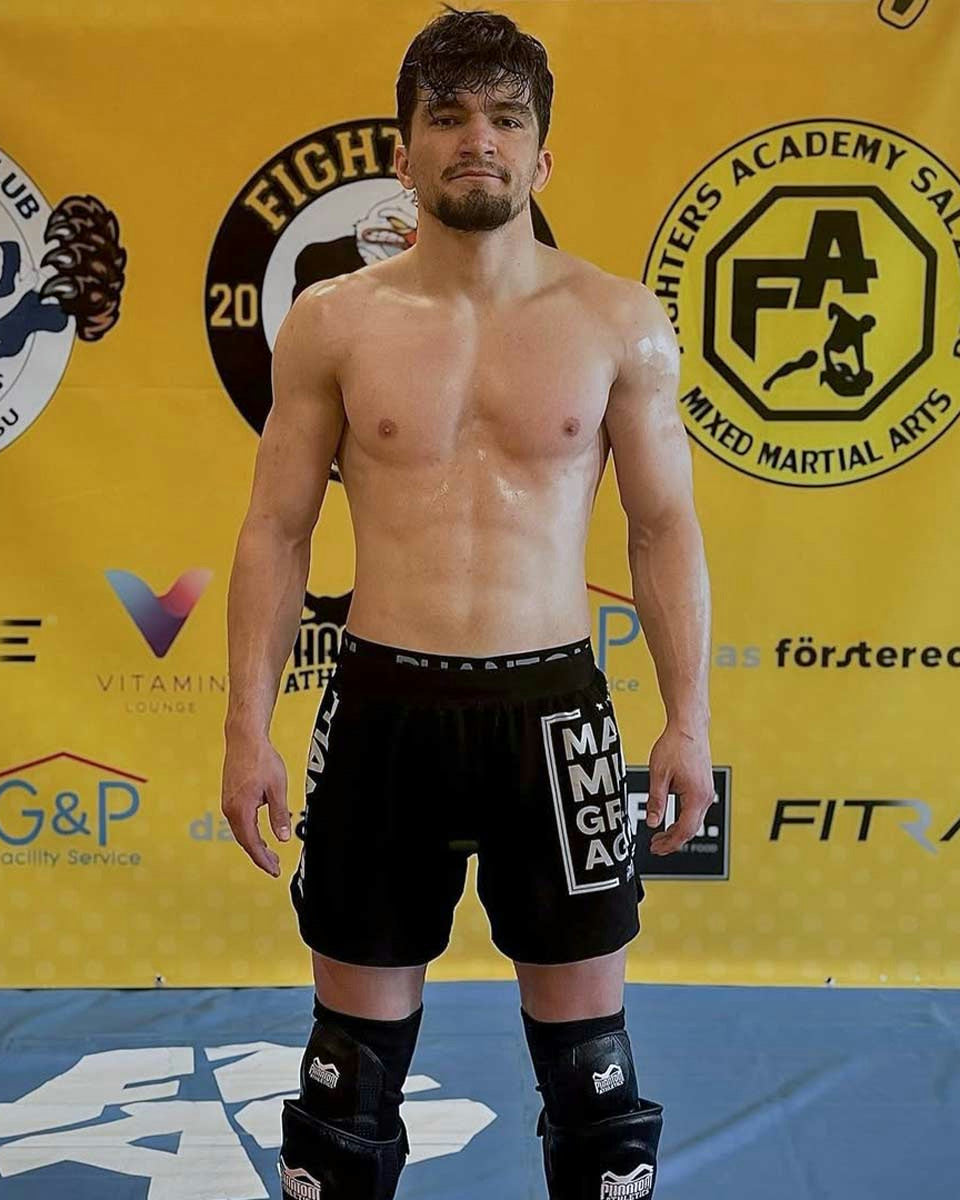 Phantom Athletics MMA Shorts Fusion-R Make MMA Great Again – Black