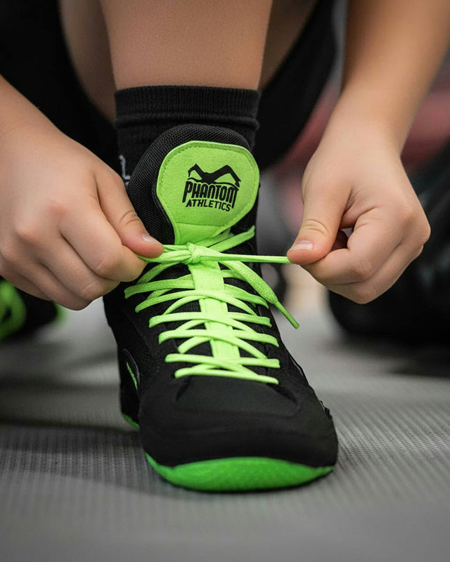 Phantom Athletics Ringerschuhe Tactic Kinder – Neon Grün