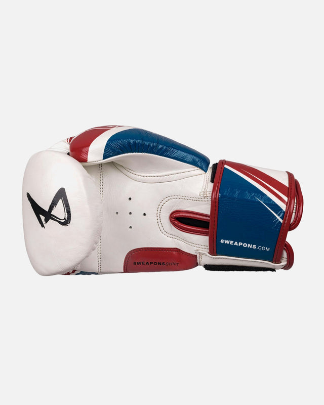 8 WEAPONS Boxing gloves Shift – White/Navy/Red