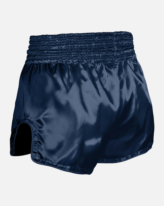 8 WEAPONS Muay Thai Shorts Strike – Navy/White