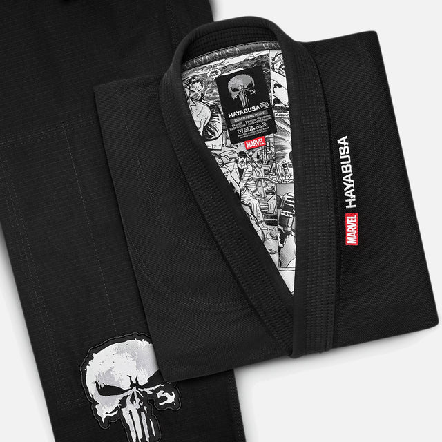 Marvel The Punisher BJJ Gi – Black