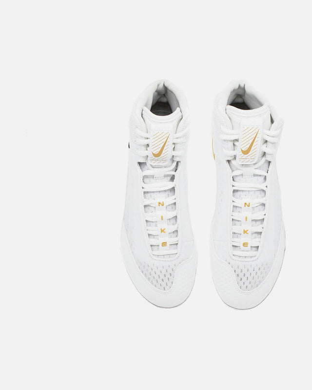 Nike Wrestling shoes Inflict 4 – White/Gold