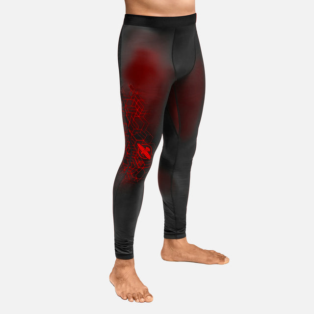 Hayabusa Compression Shorts & Spats Geo – Red