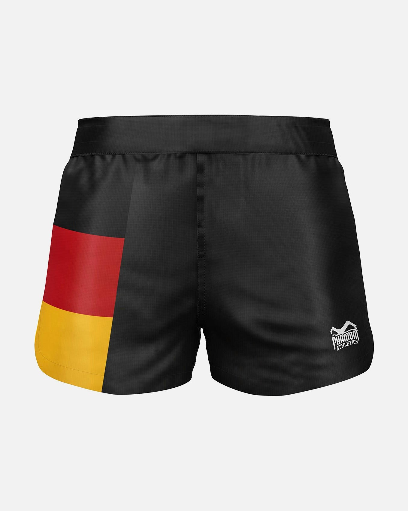 Phantom Athletics MMA Shorts FUSION-R Germany - Zwart/Rood/Goud