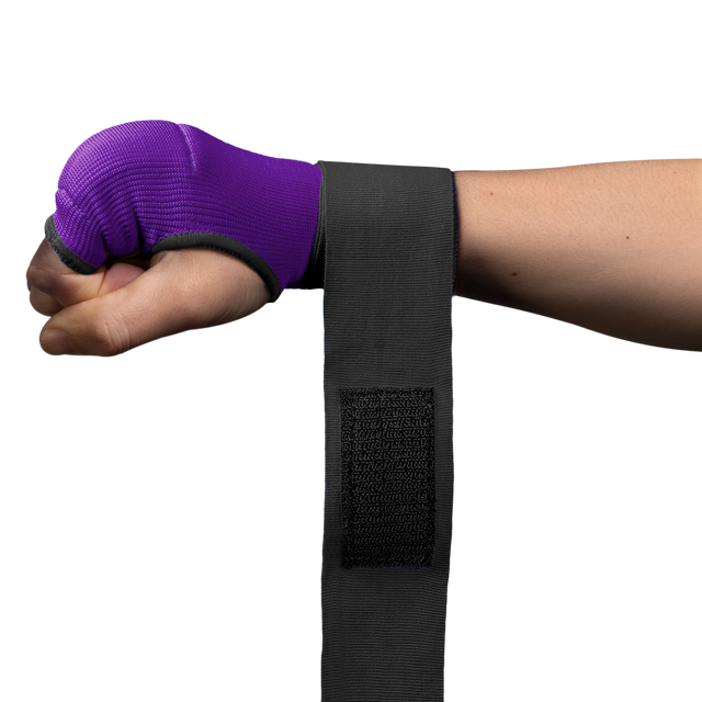 Hayabusa Quick Gel Inner Gloves - Purple/Black