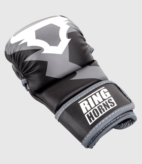 Ringhorns MMA Sparring Gloves Charger – Black/Grey/White