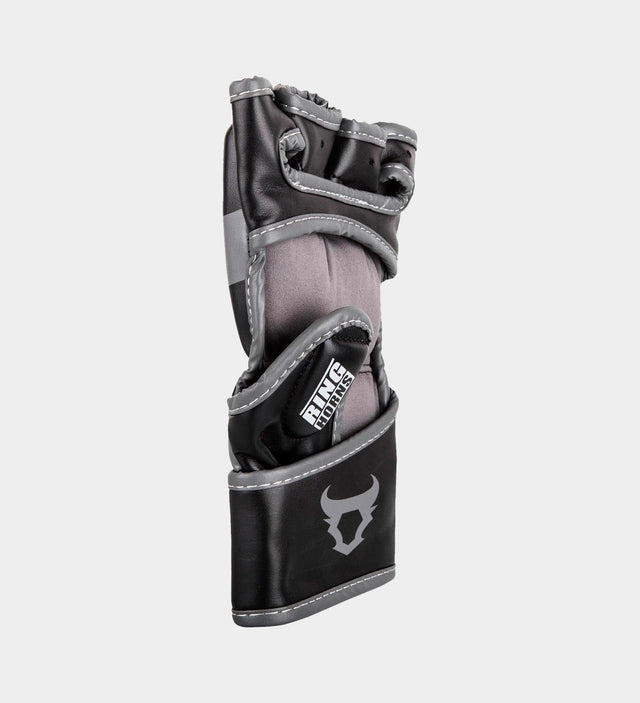 Ringhorns MMA Gloves Charger – Black/Grey – MMA gloves