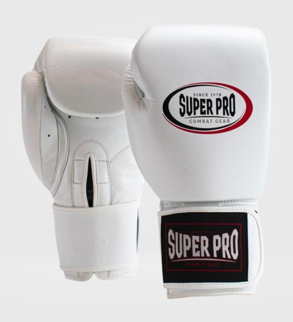 Super Pro Boxing gloves Thai Pro – White