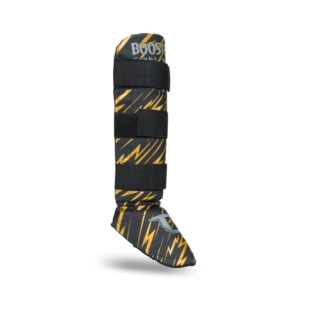 Booster Shin guards Combat Kids – Black/Yellow