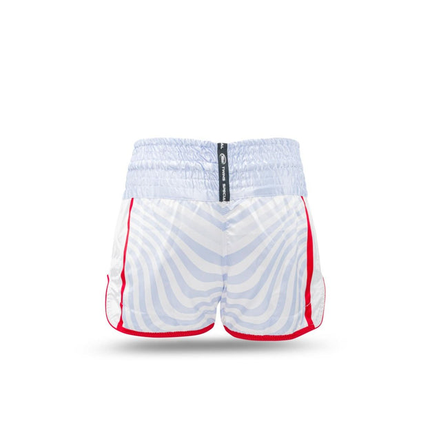 Twins Muay Thai Shorts TBT8 - White/Red