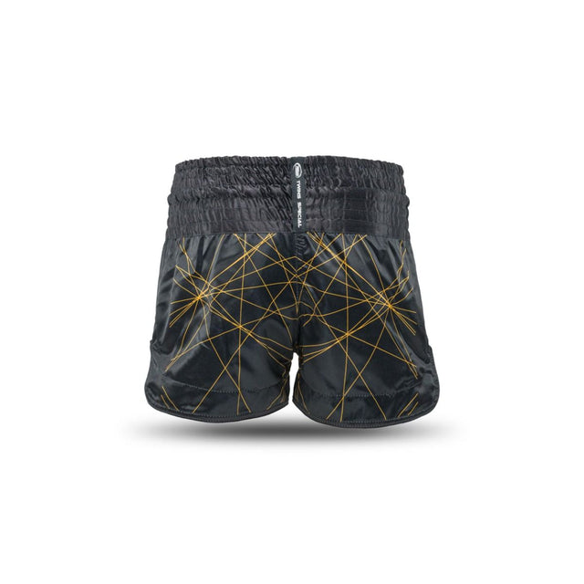 Twins Muay Thai Shorts TBT2 - Black/Yellow
