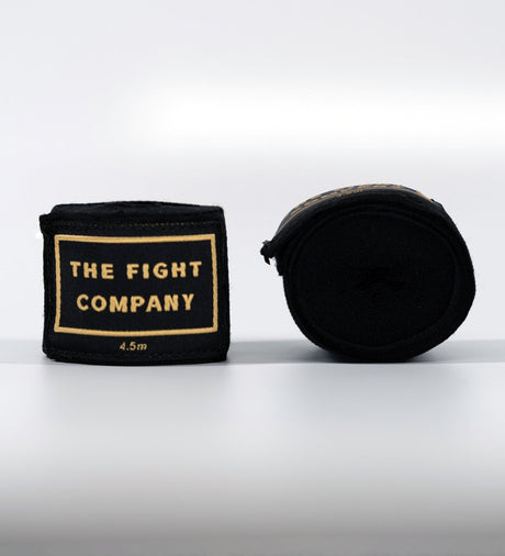 TFC Hand wraps Premium – Black/Gold – Hand wraps