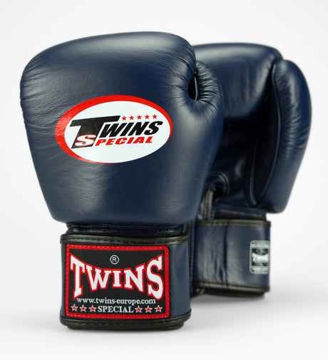 Twins (Kick)Bokshandschoenen BGVL 3 - Navy Blauw - (Kick)Bokshandschoenen