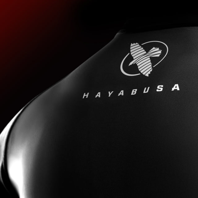 Hayabusa x UFC BJJ Rashguard Long Sleeves – Black/Red