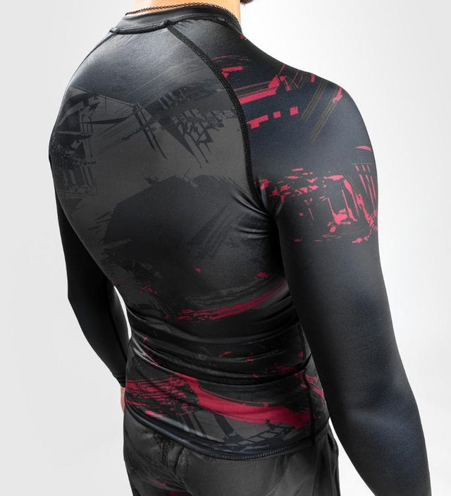 UFC Venum Rashguard Performance Fight Week 2.0 - Black/Red - Rashguard