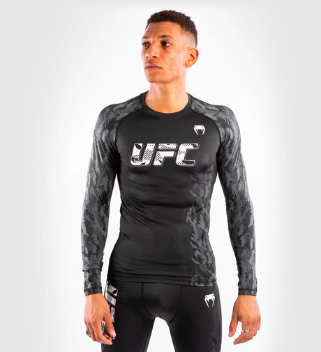 UFC Venum Rashguard Performance Fight Week - Black - Rashguard
