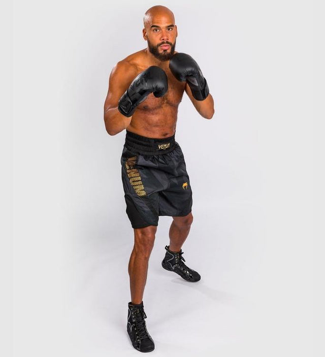 Venum Boxing shorts Razor – Black/Gold – Shorts