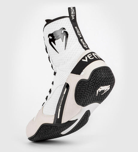 Venum Elite Boxing shoes – White/Black – Boxing shoes
