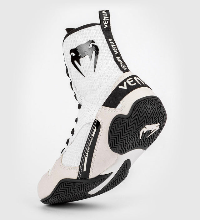 Venum Elite Boxing shoes – White/Black – Boxing shoes